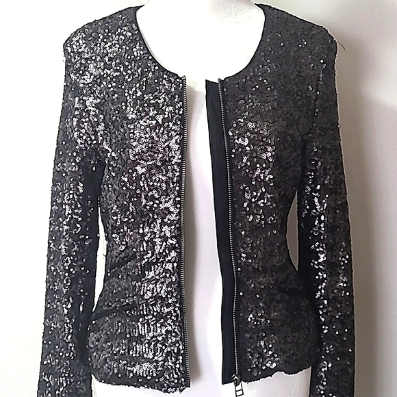 W118 by Walter Baker Jackets & Blazers - W118 BY WALTER BAKER BLACK  LARA JACKET